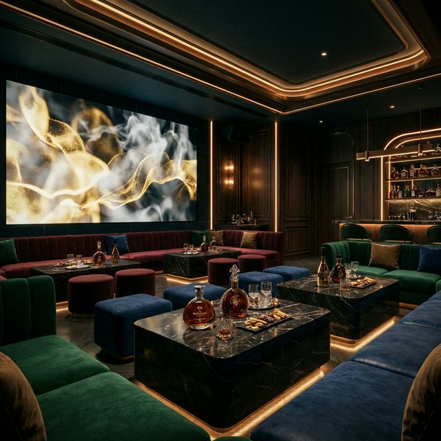 압구정로데오 가라오케 프리미엄 VVIP 라운지 실제 시설